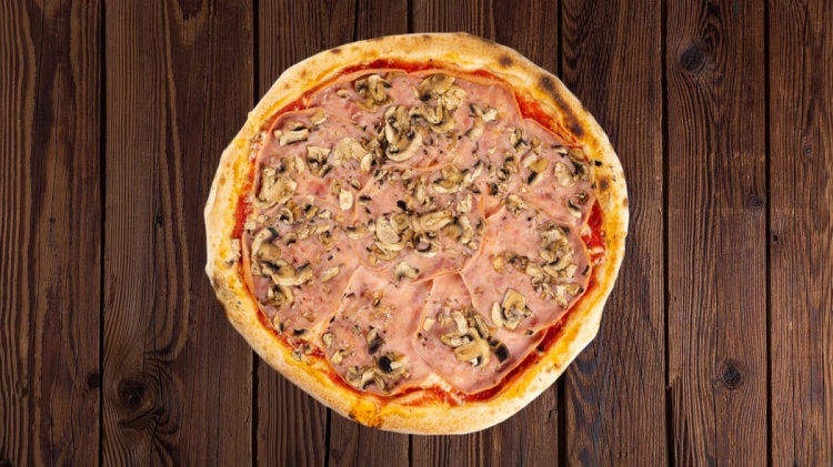 Prosciutto e funghi